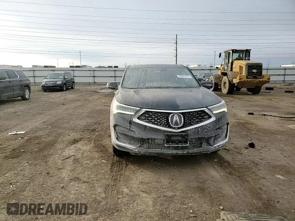 2021 Acura RDX w/Advance Package with VIN 5J8TC2H74ML009307, listed as a Copart auction lot 42497875 with 44,399 mi miles and Salvage Title. Bid and sale history available at carsss.com. Image 10.