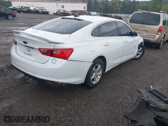 2017 Chevrolet Malibu LS with VIN 1G1ZB5ST2HF135830, listed as a IAAI auction lot 41891267 with 116,097 mi miles and . Bid and sale history available at DreamBid. Image 4.
