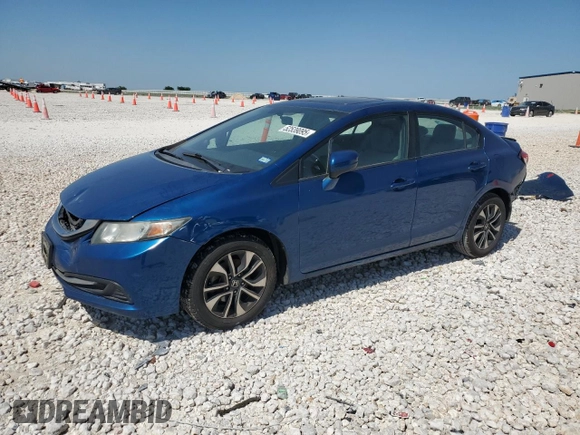 2015 Honda Civic EX z VIN 2HGFB2F87FH552890, wystawiony jako Copart lot #52539095 z przebiegiem 119 059 mil mil oraz Szkoda całkowita • Salvage title. Historia ofert i sprzedaży dostępna na DreamBid. Obrazek 1.