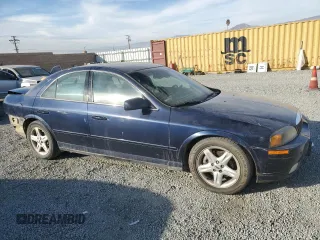 2002 Lincoln LS w/Base Pkg with VIN 1LNHM87A12Y677630, listed as a Copart auction lot 82925574 with 152,146 mi miles and Salvage Title. Bid and sale history available at carsss.com. Image 4.