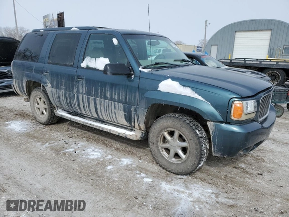 2000 GMC Denali z VIN 1GKEK13R0YR151206, wystawiony jako Copart lot #45600725 z przebiegiem 227 169 mil mil oraz Czysty tytuł • Clean title. Historia ofert i sprzedaży dostępna na DreamBid. Obrazek 4.