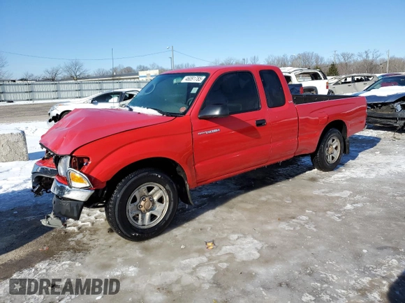 2002 Toyota Tacoma z VIN 5TEVL52N02Z142144, wystawiony jako Copart lot #46091785 z przebiegiem 224 493 mil mil oraz Nie do naprawy • Non repairable. Historia ofert i sprzedaży dostępna na DreamBid. Obrazek 1.