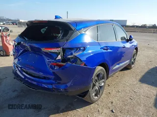 2022 Acura RDX w/A-Spec Package with VIN 5J8TC1H68NL005814, listed as a IAAI auction lot 41222256 with 32,585 mi miles and . Bid and sale history available at carsss.com. Image 4.