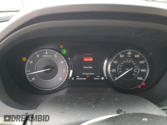 2022 Acura RDX with VIN 5J8TC2H34NL015090, listed as a Copart auction lot 44220495 with 54,323 mi miles and Salvage Title. Bid and sale history available at carsss.com. Image 9.
