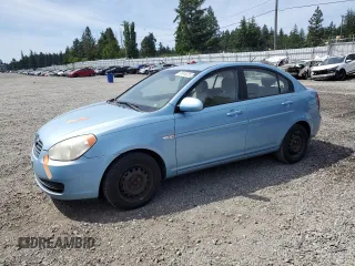 2007 Hyundai Accent GLS z VIN KMHCN46C17U099739, wystawiony jako Copart lot #59910225 z przebiegiem 187 723 mil mil oraz Szkoda całkowita • Salvage title. Historia ofert i sprzedaży dostępna na DreamBid. Obrazek 1.