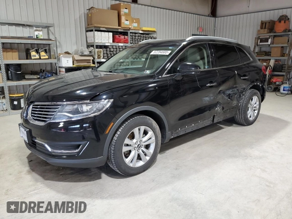 2017 Lincoln MKX Reserve with VIN 2LMPJ8LRXHBL50654, listed as a Copart auction lot 52284685 with 84,480 mi miles and Salvage Title. Bid and sale history available at carsss.com. Image 1.