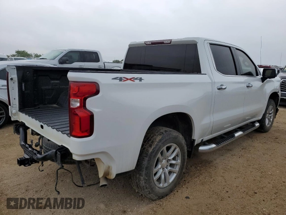 2020 Chevrolet Silverado 1500 LTZ with VIN 1GCUYGED4LZ281749, listed as a Copart auction lot 55752785 with 143,325 mi miles and Clean Title. Bid and sale history available at DreamBid. Image 3.