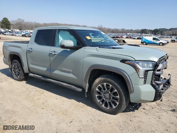2024 Toyota Tundra 4WD Limited Hybrid with VIN 5TFJC5DB4RX064924, listed as a Copart auction lot 46901955 with 38,848 mi miles and Salvage Title. Bid and sale history available at carsss.com. Image 4.