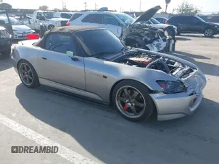 2004 Honda S2000 with VIN JHMAP21424T004079, listed as a IAAI auction lot 41711408 with 111,665 mi miles and . Bid and sale history available at DreamBid. Image 1.