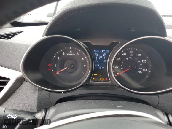 2017 Hyundai Veloster with VIN KMHTC6AD8HU324368, listed as a Copart auction lot 37286853 with 90,777 mi miles. Bid and sale history available at carsss.com. Image 9.