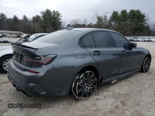2020 BMW 3 Series M340i xDrive with VIN WBA5U9C04LFJ82455, listed as a Copart auction lot 70134262 with 38,736 mi miles. Bid and sale history available at carsss.com. Image 3.
