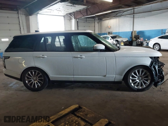 2018 Land Rover Range Rover HSE with VIN SALGS2SV9JA386550, listed as a IAAI auction lot 42189527 with 46,972 mi miles and . Bid and sale history available at DreamBid. Image 14.