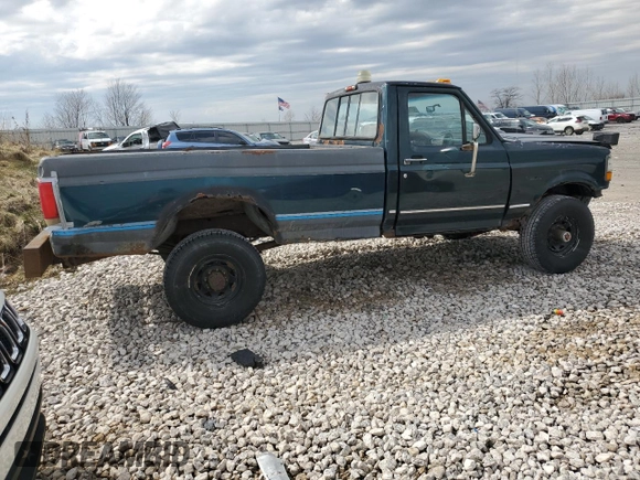 1995 Ford F-250 with VIN 2FTHF26H4SCA78884, listed as a Copart auction lot 50710285 with 205,568 mi miles and Clean title. Bid and sale history available at DreamBid. Image 3.