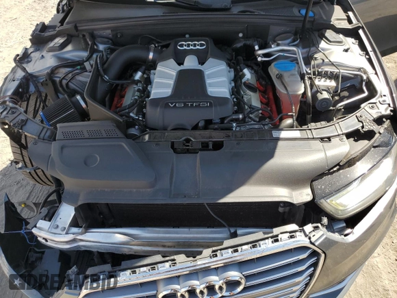 2013 Audi S4 Premium Plus with VIN WAUBGAFL1DA241364, listed as a Copart auction lot 68741974 with 98,092 mi miles and Salvage Title. Bid and sale history available at DreamBid. Image 12.