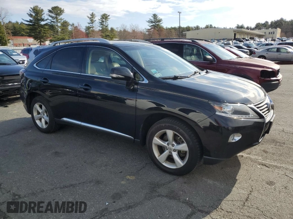 2014 Lexus RX 350 with VIN 2T2BK1BA9EC250036, listed as a Copart auction lot 51103065 with 165,264 mi miles and Salvage Title. Bid and sale history available at DreamBid. Image 4.