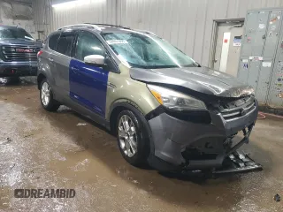 2014 Ford Escape Titanium with VIN 1FMCU9J96EUB44263, listed as a Copart auction lot 50001895 with 242,807 mi miles and Salvage Title. Bid and sale history available at carsss.com. Image 4.