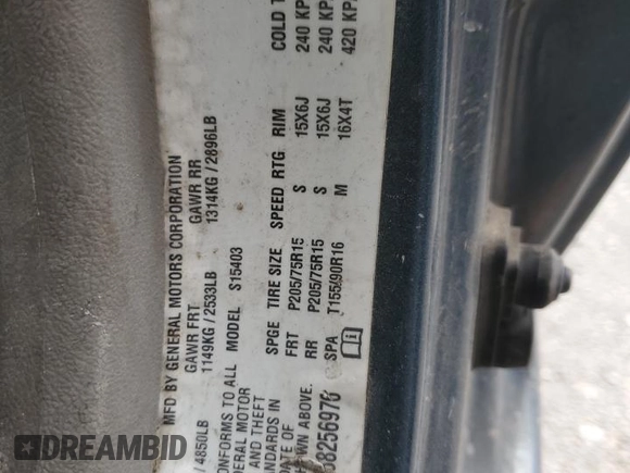 2006 Chevrolet Colorado LS z VIN 1GCCS148X68256976, wystawiony jako Copart lot #49997775 z przebiegiem 186 062 mil mil oraz Szkoda całkowita • Salvage title. Historia ofert i sprzedaży dostępna na DreamBid. Obrazek 12.