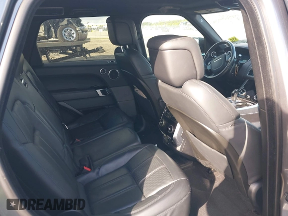 2019 Land Rover Range Rover Sport Dynamic with VIN SALWR2RE9KA850578, listed as a IAAI auction lot 41129635 with 1 mi miles. Bid and sale history available at carsss.com. Image 8.