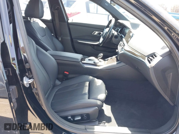 2019 BMW 3 Series 330i xDrive with VIN WBA5R7C5XKAJ78505, listed as a IAAI auction lot 41955059 with 53,216 mi miles. Bid and sale history available at carsss.com. Image 5.