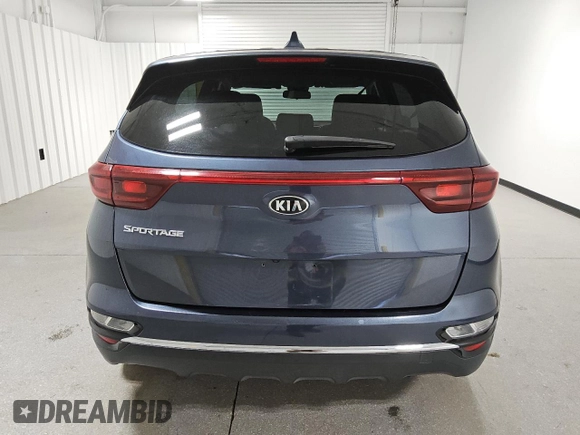 2021 Kia Sportage LX with VIN KNDPM3AC1M7846986, listed as a Copart auction lot 84518574 with 99,812 mi miles and Salvage Title. Bid and sale history available at DreamBid. Image 6.