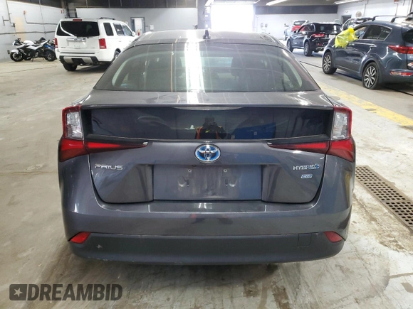 2022 Toyota Prius L Eco with VIN JTDKAMFU8N3169552, listed as a Copart auction lot 58413765 with 112,604 mi miles and Salvage title. Bid and sale history available at DreamBid. Image 6.