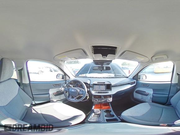 2022 Ford Maverick XL with VIN 3FTTW8F91NRA48808, listed as a Copart auction lot 50828655 with 69,533 mi miles and Salvage Title. Bid and sale history available at DreamBid. Image 14.