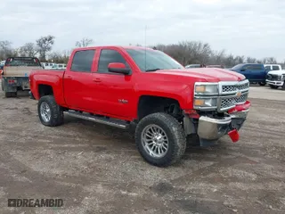 2014 Chevrolet Silverado 1500 LT with VIN 3GCUKREC7EG427441, listed as a IAAI auction lot 41576731 with 145,127 mi miles. Bid and sale history available at carsss.com. Image 1.