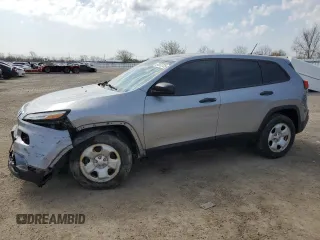2016 Jeep Cherokee Altitude with VIN 1C4PJMAS7GW365687, listed as a Copart auction lot 54332725 with 253,823 mi miles and Clean title. Bid and sale history available at DreamBid. Image 1.