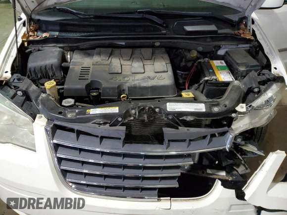 2010 Chrysler Town & Country Touring with VIN 2A4RR5DX7AR501258, listed as a Copart auction lot 51077835 with 199,425 mi miles and Clean Title. Bid and sale history available at carsss.com. Image 12.