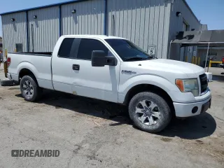 2013 Ford F-150 XL with VIN 1FTEX1CMXDFB04276, listed as a Copart auction lot 62396815 with 225,913 mi miles and Salvage title. Bid and sale history available at DreamBid. Image 4.