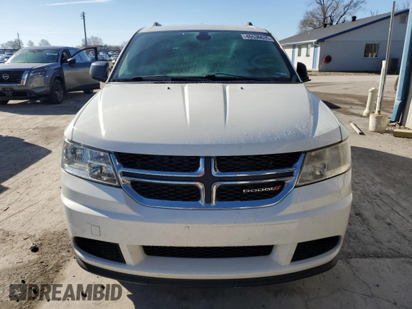 2018 Dodge Journey SE with VIN 3C4PDCABXJT277179, listed as a Copart auction lot 46536635 with 136,889 mi miles and Salvage Title. Bid and sale history available at carsss.com. Image 5.