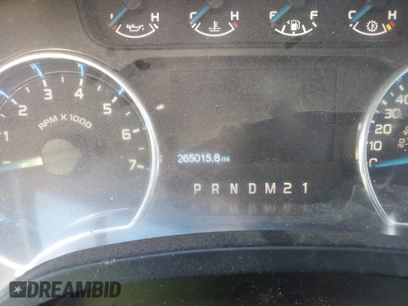 2014 Ford F-150 XL with VIN 1FTFW1EF1EFC93570, listed as a IAAI auction lot 41652787 with 265,015 mi miles. Bid and sale history available at carsss.com. Image 7.