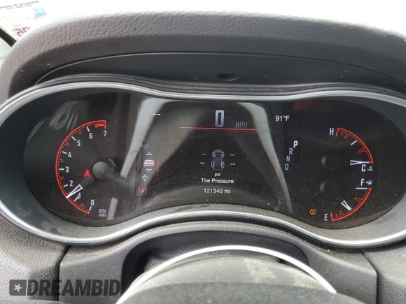 2018 Dodge Durango Citadel with VIN 1C4RDHEG4JC316629, listed as a Copart auction lot 54863685 with 121,340 mi miles and Salvage title. Bid and sale history available at DreamBid. Image 9.