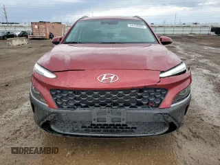 2023 Hyundai Kona SEL с VIN KM8K3CAB2PU063097, выставлен на аукционе Copart как лот 54108895 с пробегом 23 016 миль миль и Списание • Salvage title. История ставок и продаж доступна на DreamBid. Изображение 5.