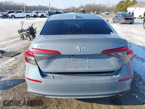 2024 Honda Civic Sport with VIN 2HGFE2F59RH539303, listed as a IAAI auction lot 41417721 with 7,240 mi miles and . Bid and sale history available at DreamBid. Image 16.