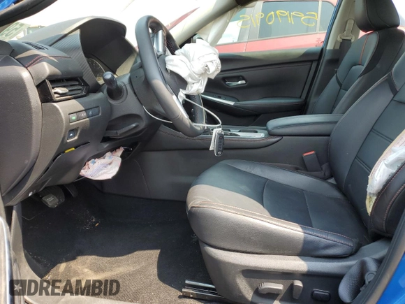 2024 Nissan Sentra SR with VIN 3N1AB8DV1RY285848, listed as a Copart auction lot 59190915 with 10,006 mi miles and Salvage title. Bid and sale history available at DreamBid. Image 7.