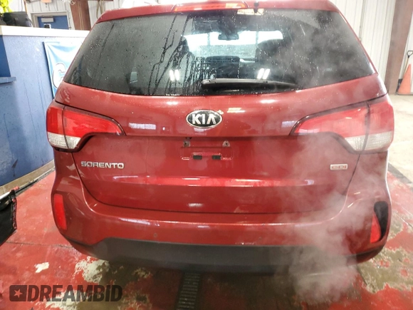 2015 Kia Sorento LX with VIN 5XYKT4A65FG644249, listed as a Copart auction lot 45676825 with 147,456 mi miles and Salvage Title. Bid and sale history available at carsss.com. Image 6.