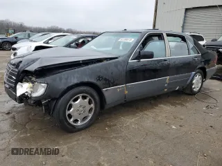 1994 Mercedes-Benz S with VIN WDBGA43E1RA183733, listed as a Copart auction lot 69675834 with Not Provided miles and Salvage Title. Bid and sale history available at DreamBid. Image 1.
