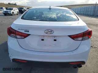 2013 Hyundai Elantra Coupe GS PZEV with VIN KMHDH6AE6DU001610, listed as a Copart auction lot 71978914 with 105,932 mi miles and Salvage Title. Bid and sale history available at carsss.com. Image 6.