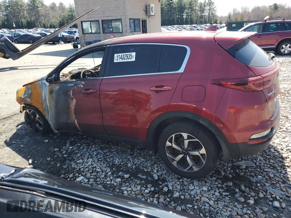 2020 Kia Sportage LX z VIN KNDPMCAC8L7729212, wystawiony jako Copart lot #51432935 z przebiegiem Nie podano mil oraz Szkoda całkowita • Salvage title. Historia ofert i sprzedaży dostępna na DreamBid. Obrazek 2.