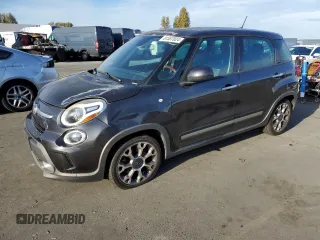 2014 FIAT 500L Trekking with VIN ZFBCFADH1EZ008194, listed as a Copart auction lot 81557024 with 122,859 mi miles and Clean Title. Bid and sale history available at DreamBid. Image 1.