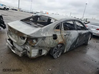 2017 Chevrolet Malibu LT with VIN 1G1ZE5ST6HF101994, listed as a Copart auction lot 50010255 with 0 mi miles and Salvage Title. Bid and sale history available at carsss.com. Image 3.