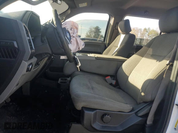 2018 Ford F-150 XL with VIN 1FTEW1CG6JKE47523, listed as a Copart auction lot 47450605 with 109,107 mi miles and Salvage Title. Bid and sale history available at carsss.com. Image 7.