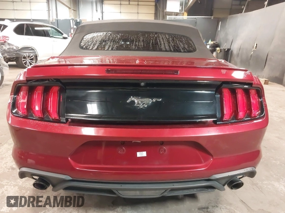 2019 Ford Mustang EcoBoost with VIN 1FATP8UH2K5205502, listed as a IAAI auction lot 41817355 with 42,789 mi miles and . Bid and sale history available at carsss.com. Image 17.
