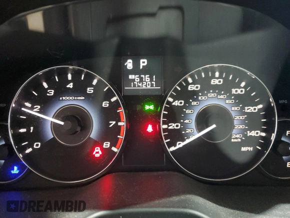 2010 Subaru Legacy Premium All-Weather Anniversary with VIN 4S3BMBC62A3225304, listed as a Copart auction lot 52135445 with 174,207 mi miles and Salvage Title. Bid and sale history available at DreamBid. Image 9.