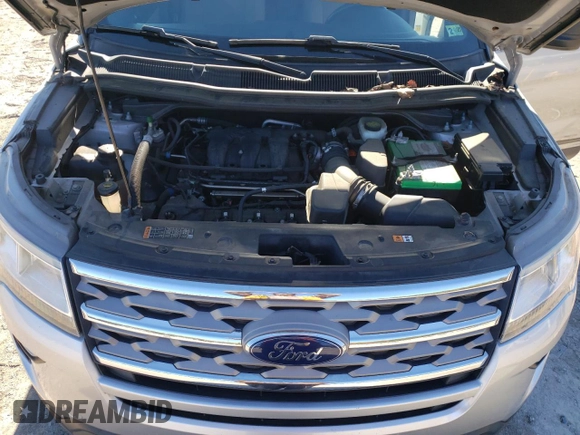 2018 Ford Explorer XLT with VIN 1FM5K8D8XJGA82886, listed as a Copart auction lot 82131564 with 184,975 mi miles and Salvage title. Bid and sale history available at DreamBid. Image 12.