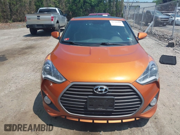 2016 Hyundai Veloster Turbo with VIN KMHTC6AE6GU273220, listed as a IAAI auction lot 42729369 with 103,933 mi miles and . Bid and sale history available at DreamBid. Image 6.