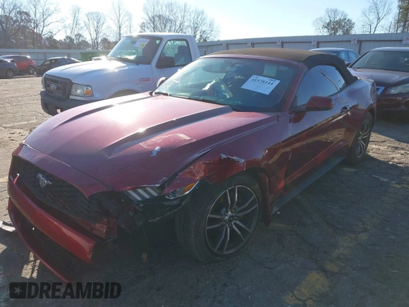 2016 Ford Mustang EcoBoost Premium with VIN 1FATP8UH1G5318686, listed as a IAAI auction lot 41578144 with 163,821 mi miles and . Bid and sale history available at carsss.com. Image 19.