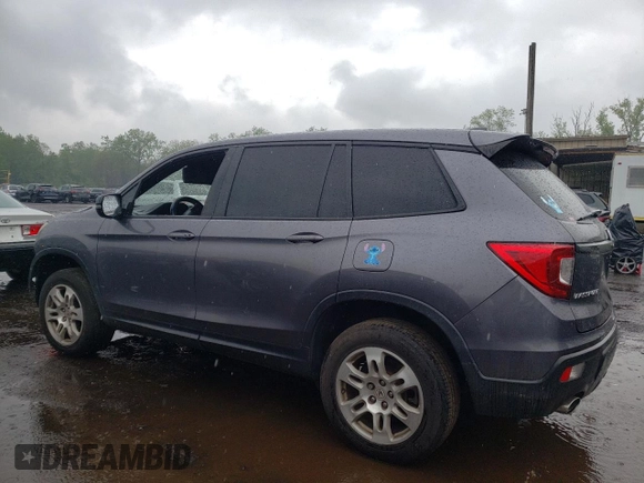2019 Honda Passport EX-L z VIN 5FNYF8H50KB028465, wystawiony jako Copart lot #56160545 z przebiegiem 100 636 mil mil oraz Szkoda całkowita • Salvage title. Historia ofert i sprzedaży dostępna na DreamBid. Obrazek 2.