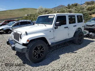 2018 Jeep Wrangler Unlimited Sahara z VIN 1C4BJWEG4JL874592, wystawiony jako Copart lot #58069485 z przebiegiem 91 833 mil mil oraz Szkoda całkowita • Salvage title. Historia ofert i sprzedaży dostępna na DreamBid. Obrazek 1.